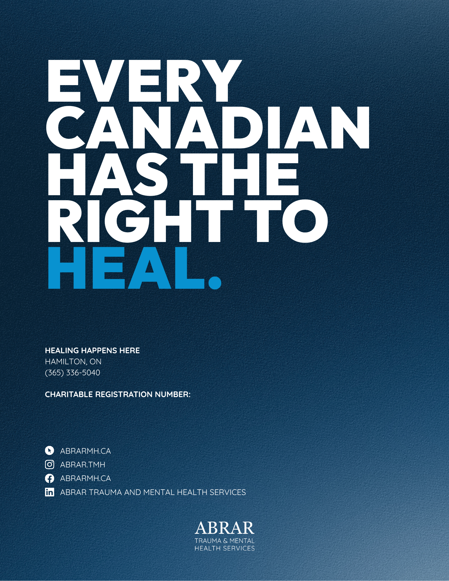 ABRAR founder speaking with supporters