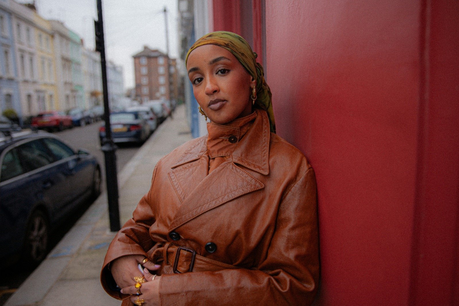 Community members in conversation