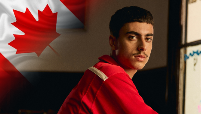 Supporters gathered together showing community care